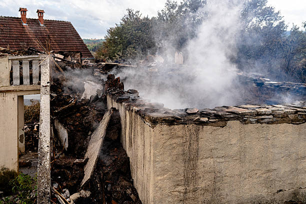 Professional Fire Damage Removal technician working in Jefferson, TX